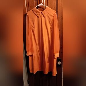 Shein contrast a-line dress